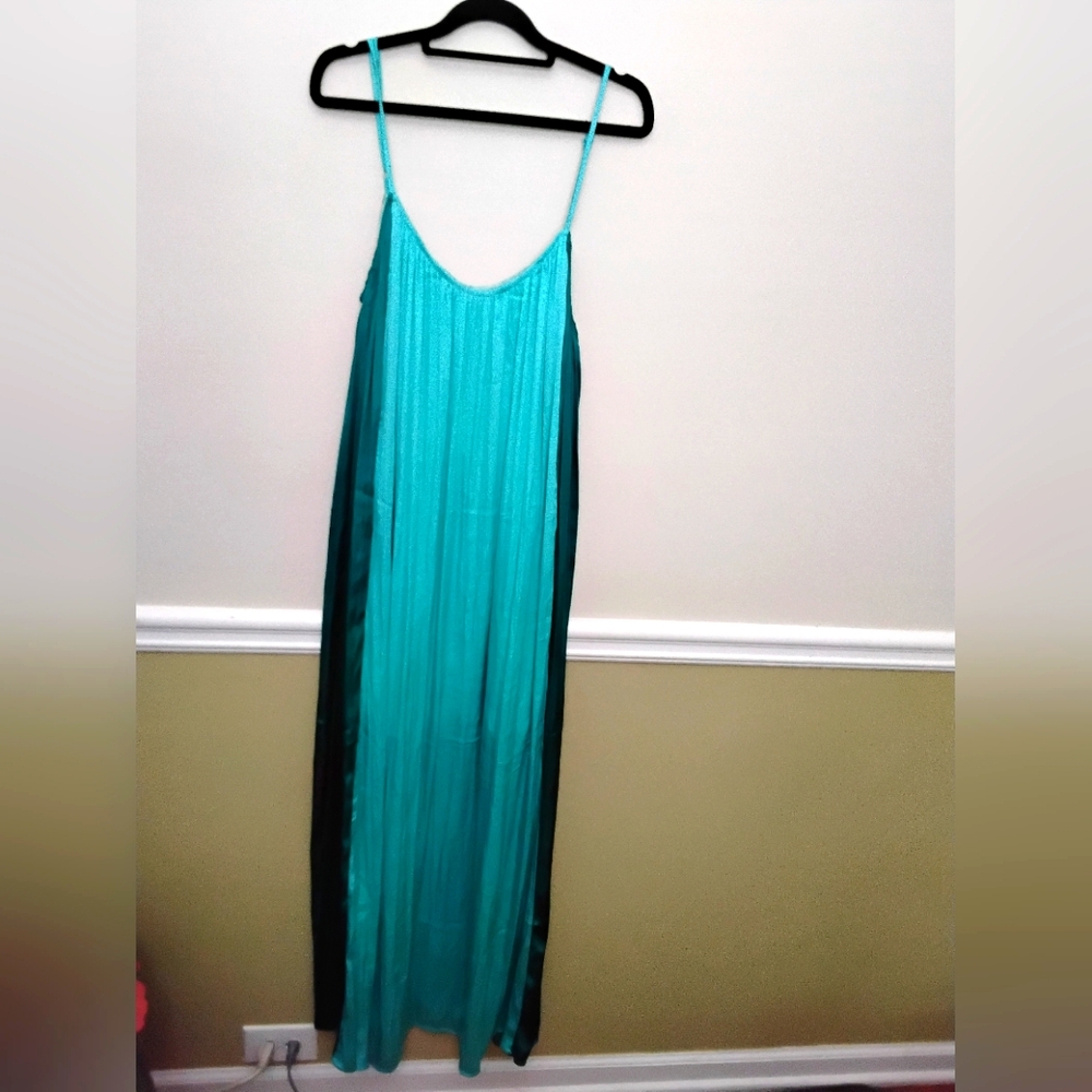 Strut & Bolt Teal Maxi Dress NwT Xs